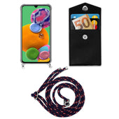 Lade das Bild in den Galerie-Viewer, Blau rot weiß gepunktet / Galaxy A90 5G