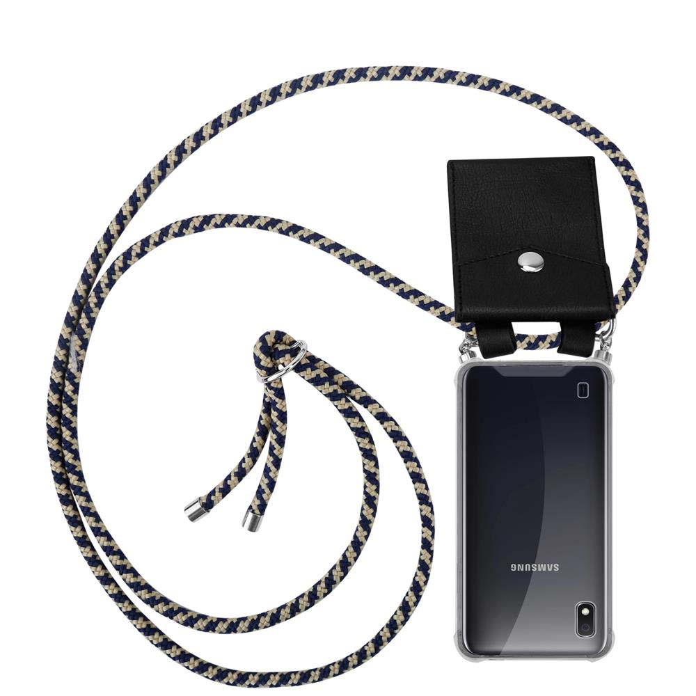 Dunkelblau gelb / Galaxy A10 / M10