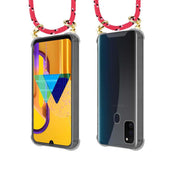 Lade das Bild in den Galerie-Viewer, Pink schwarz weiß gepunktet / Galaxy M21 / M30s