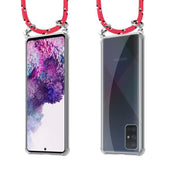 Load image into Gallery viewer, Pink schwarz weiß gepunktet / Galaxy A71 4G