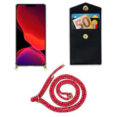 Lade das Bild in den Galerie-Viewer, Pink schwarz weiß gepunktet / iPhone 12 / 12 PRO