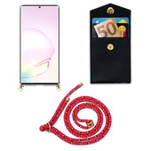 Load image into Gallery viewer, Pink schwarz weiß gepunktet / Galaxy NOTE 20 PLUS