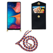 Load image into Gallery viewer, Orange blau weiß / Galaxy A20 / A30 / M10s