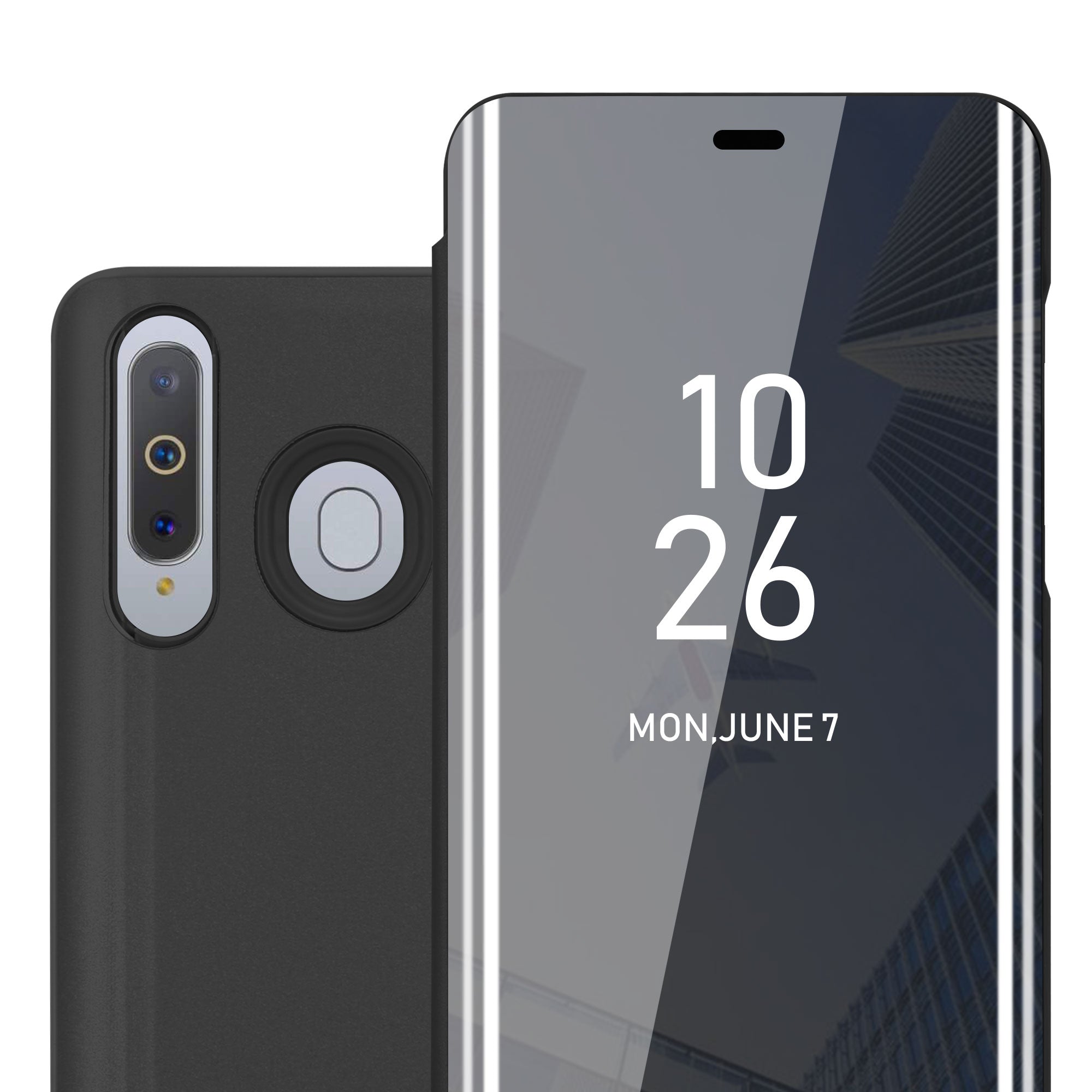 Schwarz / Galaxy A8s