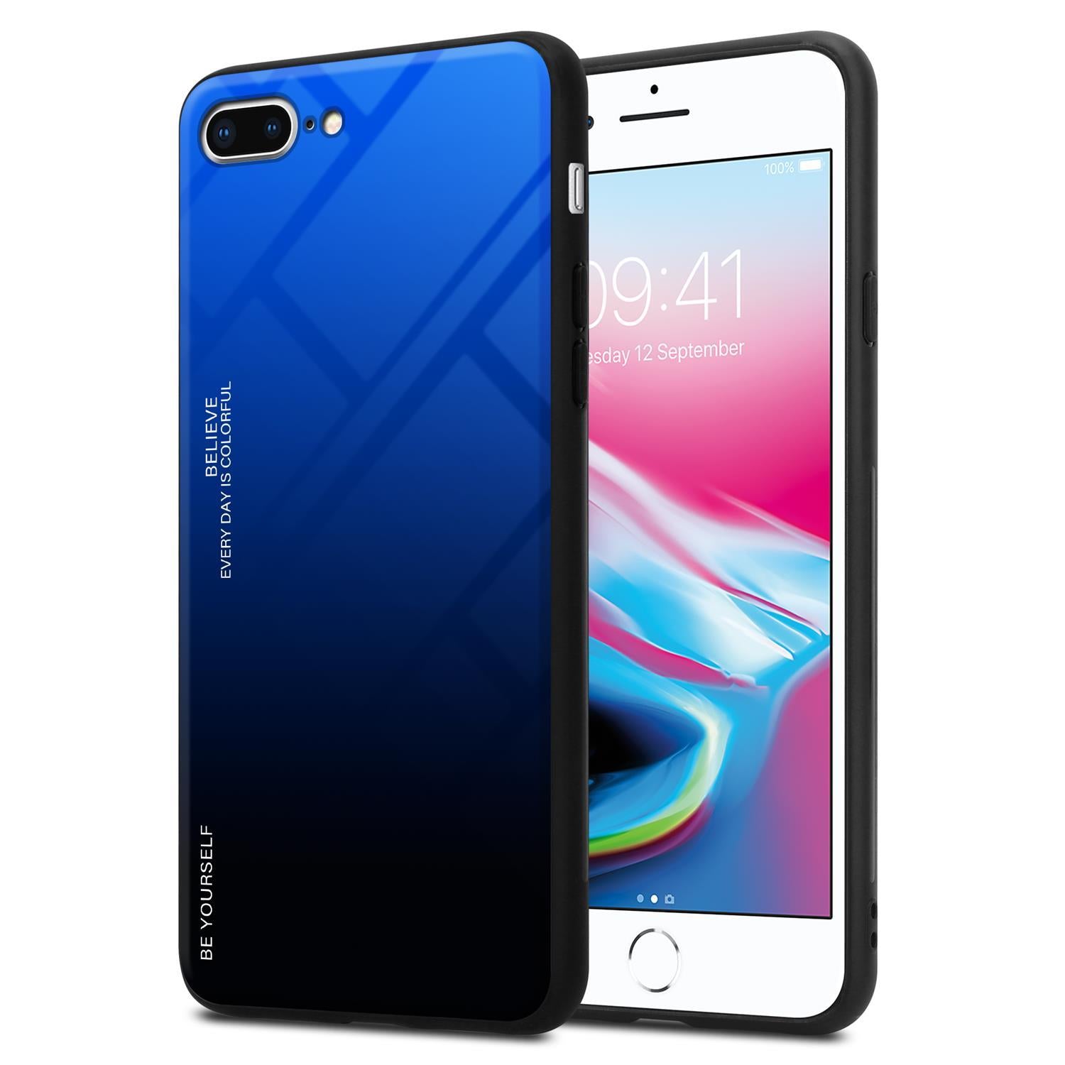 Blau / iPhone 7 PLUS / 7S PLUS / 8 PLUS