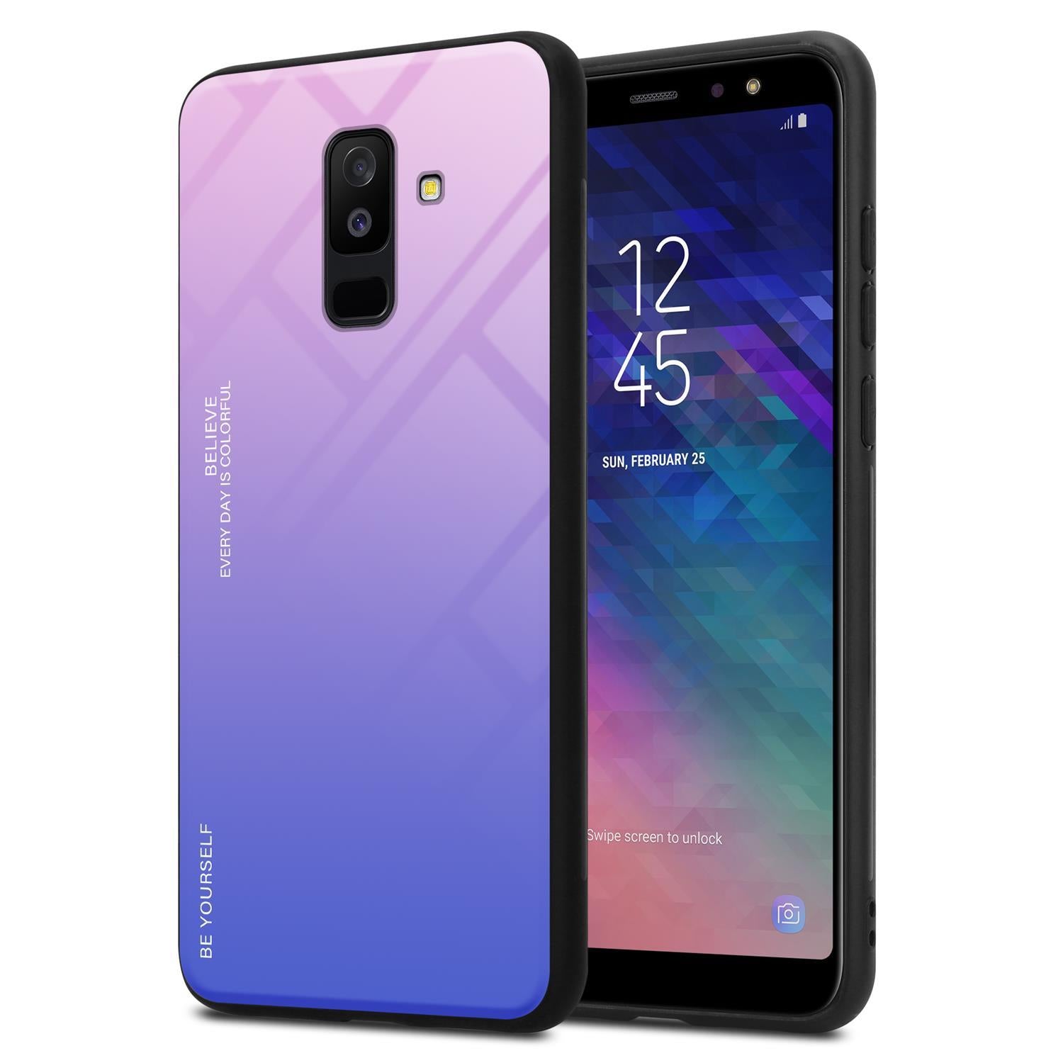 Pink / Galaxy A6 PLUS 2018