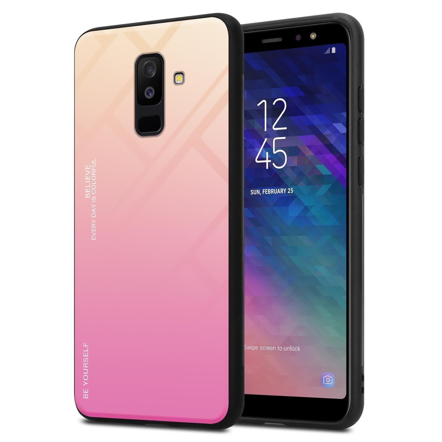 Gelb / Galaxy A6 PLUS 2018