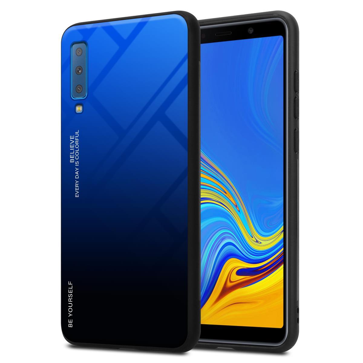 Blau / Galaxy A7 2018