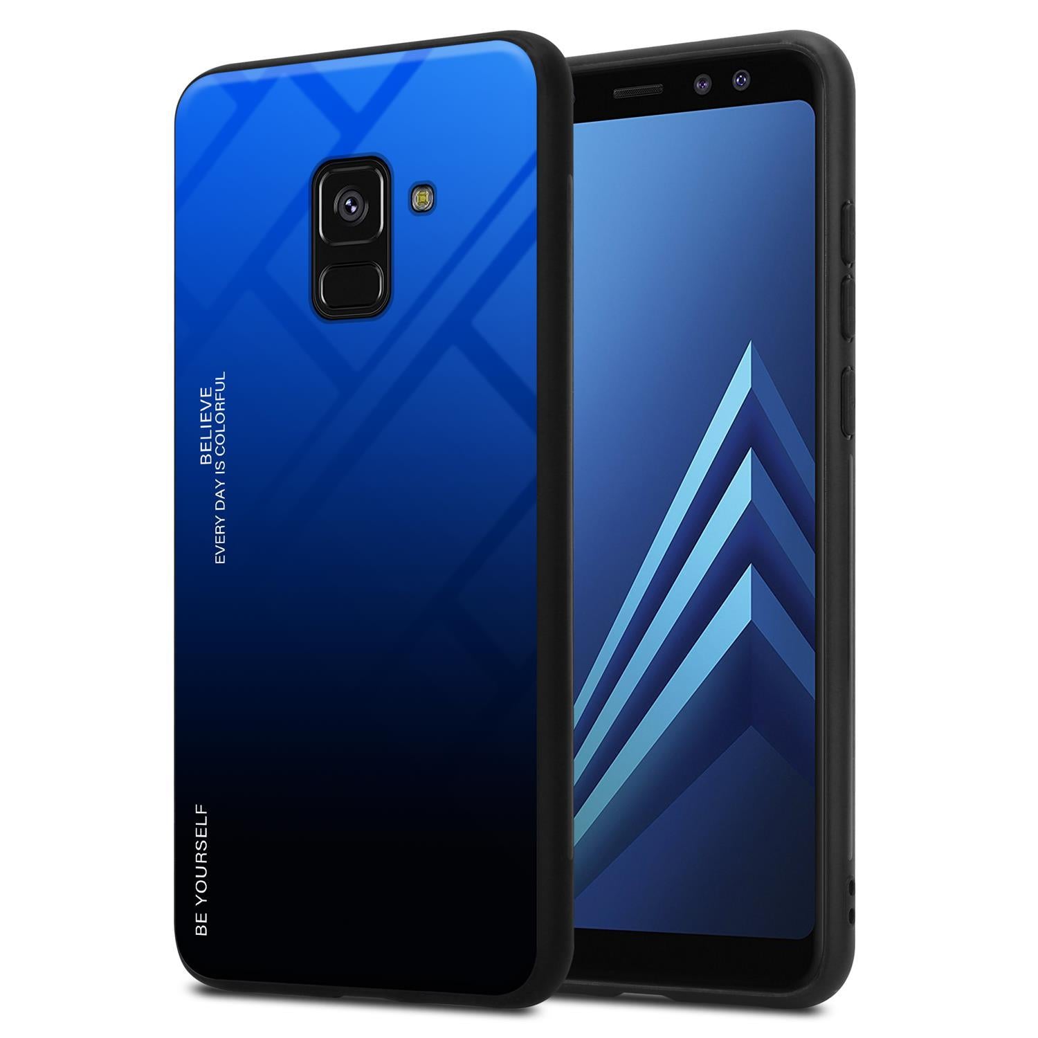 Blau / Galaxy A8 2018