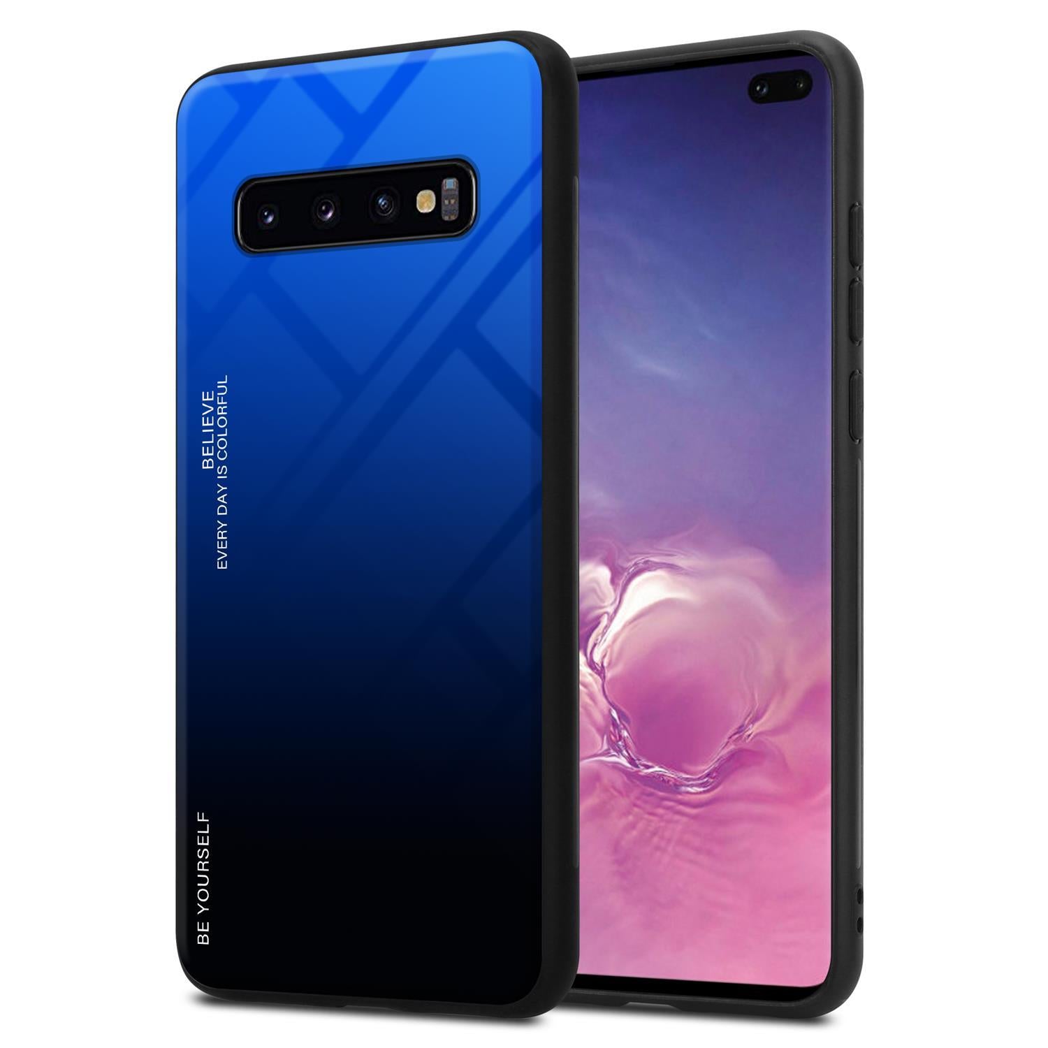 Blau / Galaxy S10 PLUS