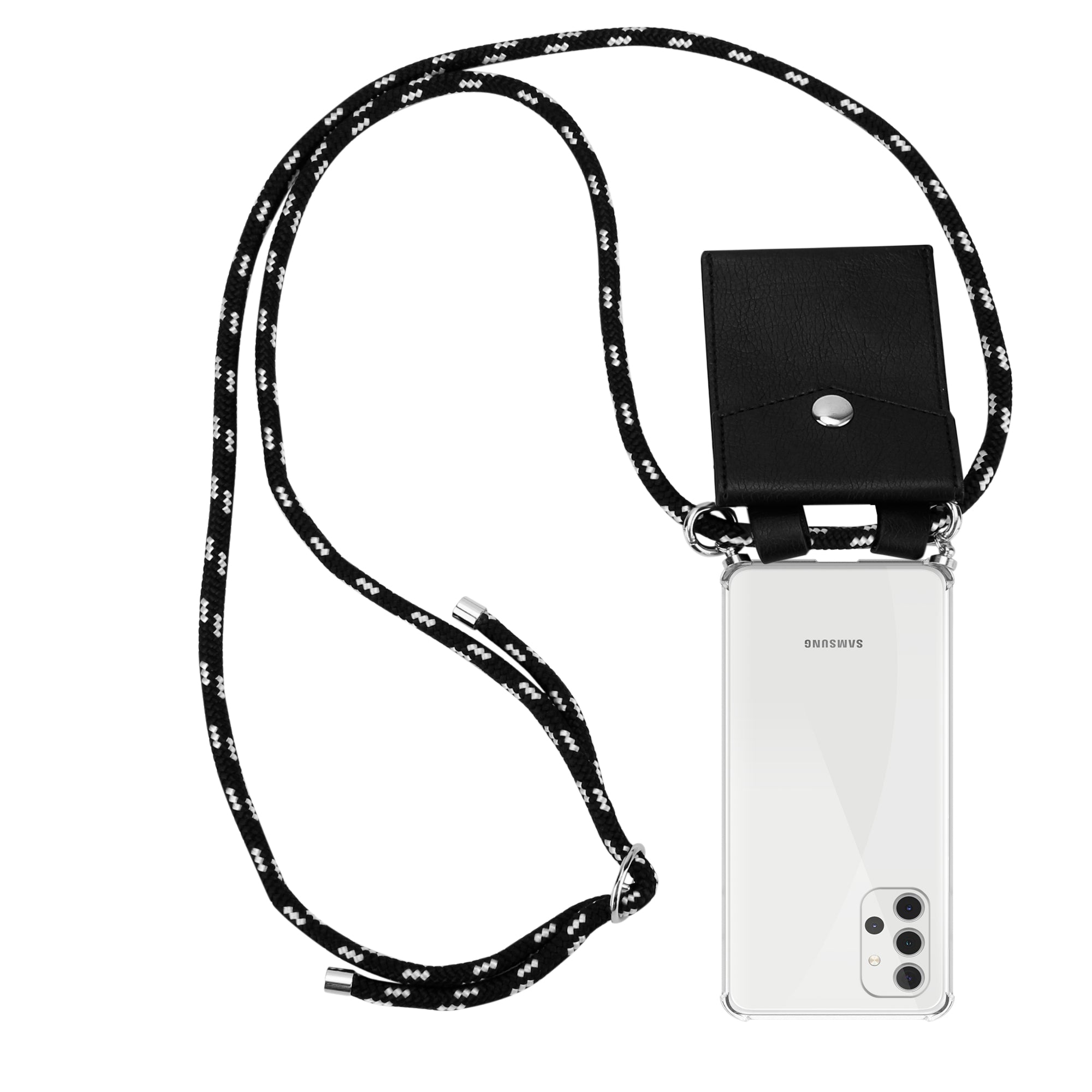 Schwarz silber / Galaxy A32 5G