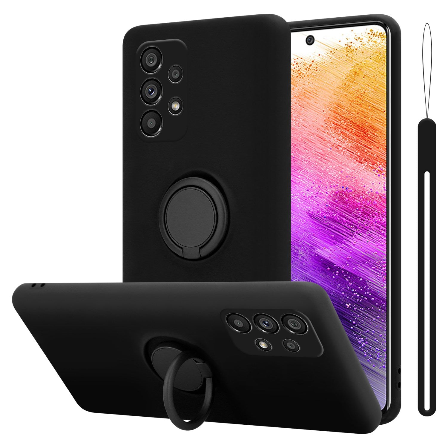 Schwarz / Galaxy A73 5G