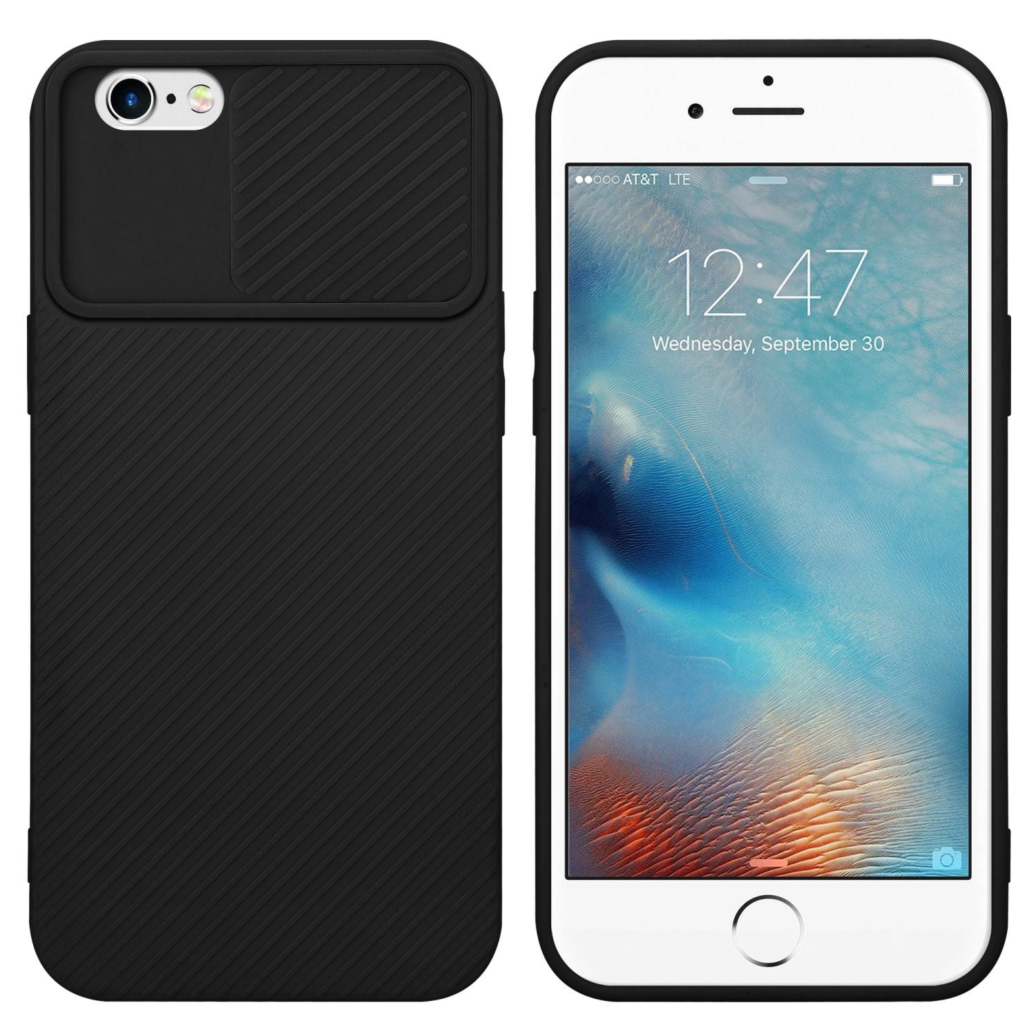 Schwarz / iPhone 6 / 6S