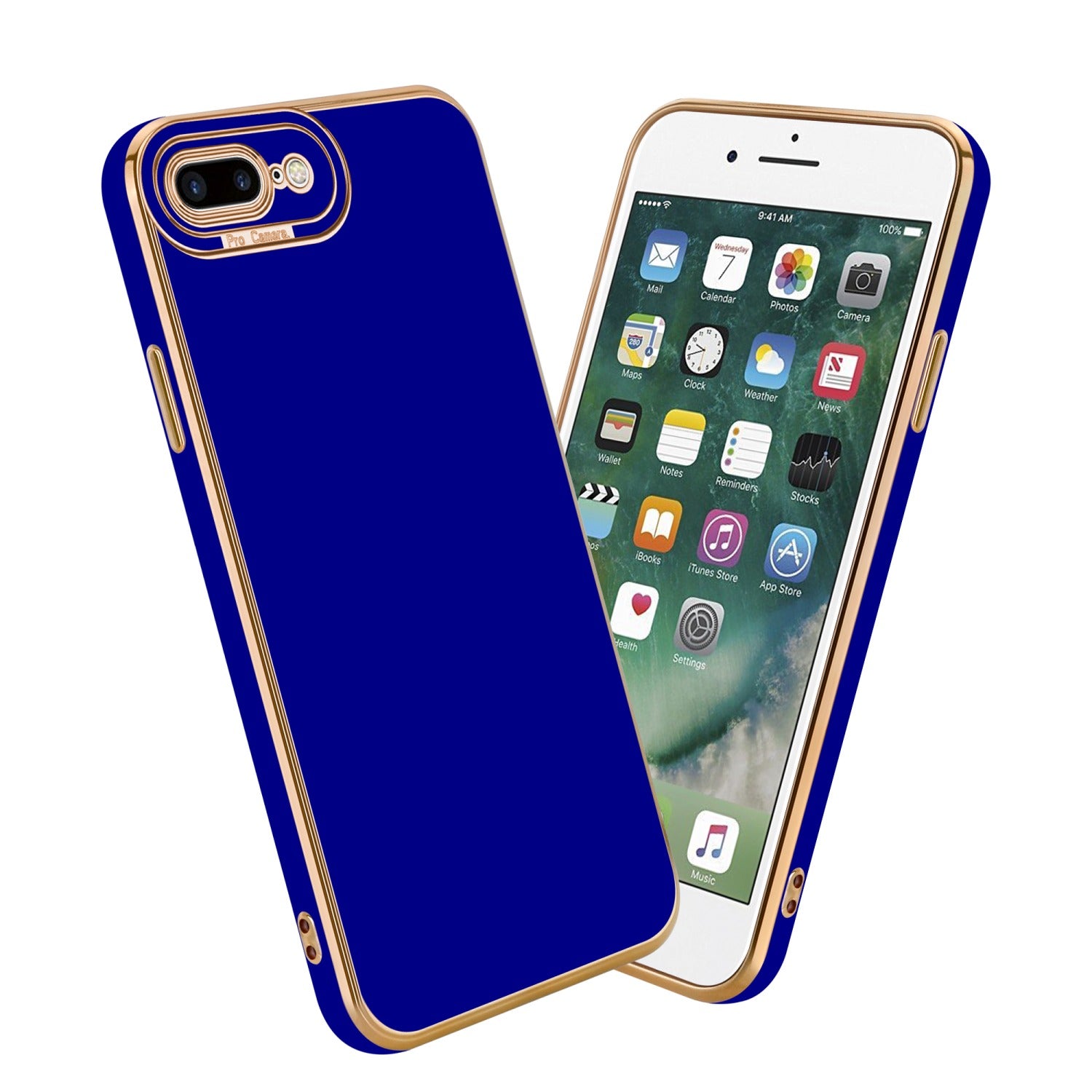 Blau / iPhone 7 PLUS / 7S PLUS / 8 PLUS