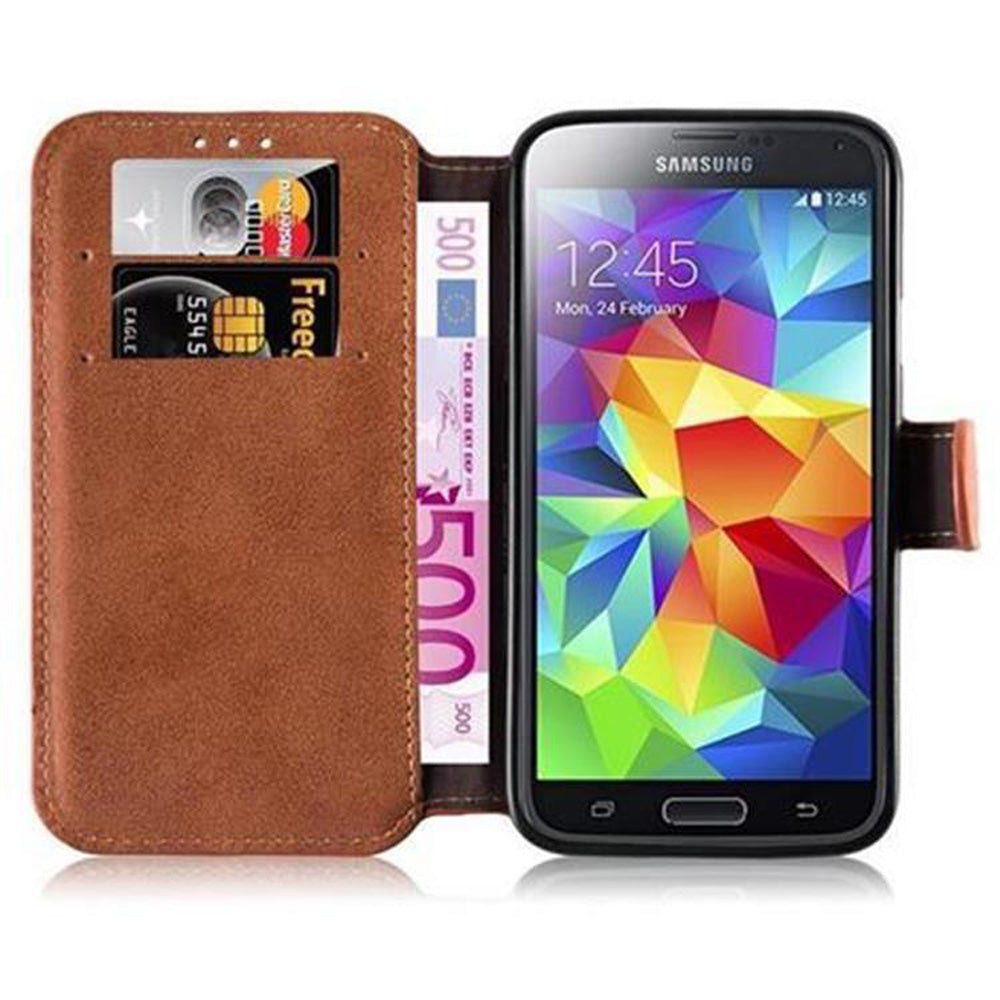 Dunkelbraun / Galaxy S5 / S5 NEO