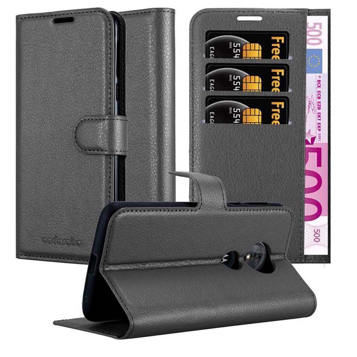 Schwarz / MOTO E5 / G6 PLAY