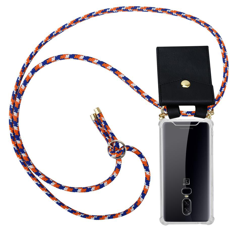 Orange blau weiß / 6