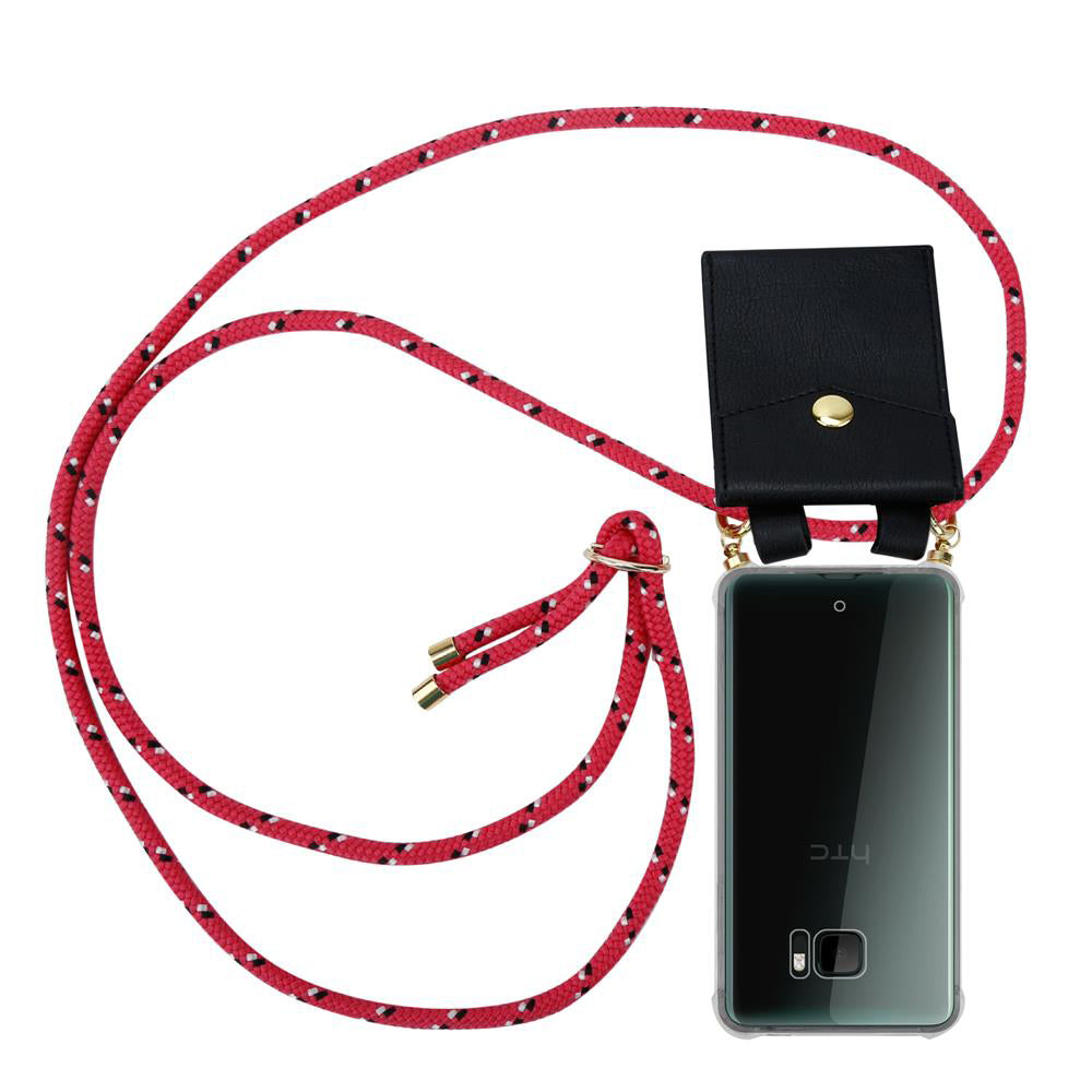 Pink schwarz weiß gepunktet / U ULTRA