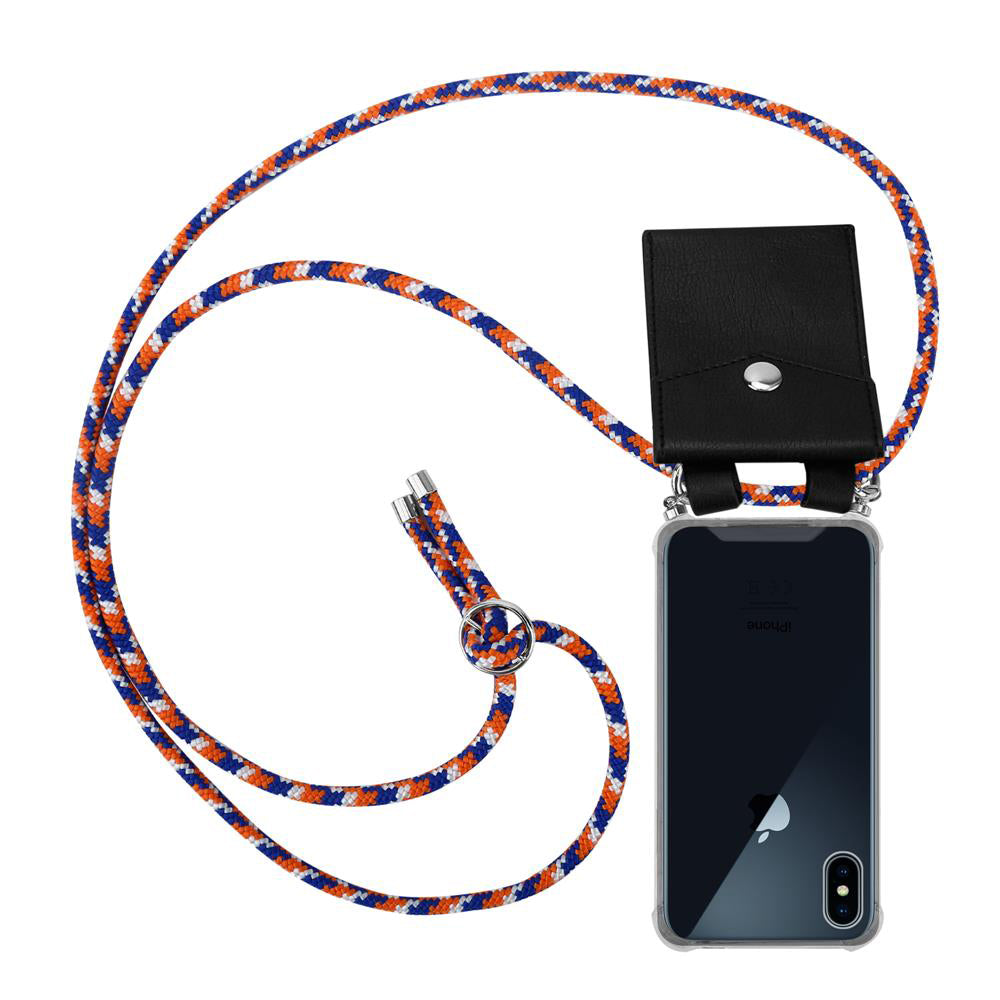 Orange blau weiß / iPhone XS MAX