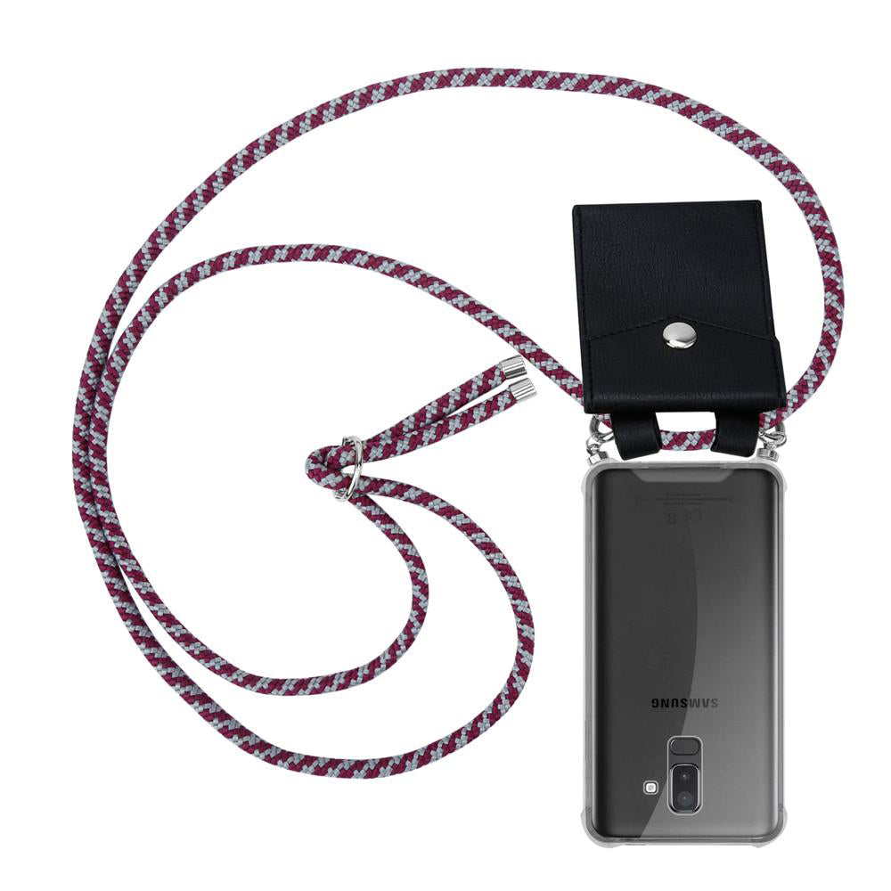 Rot weiß / Galaxy A6 PLUS 2018