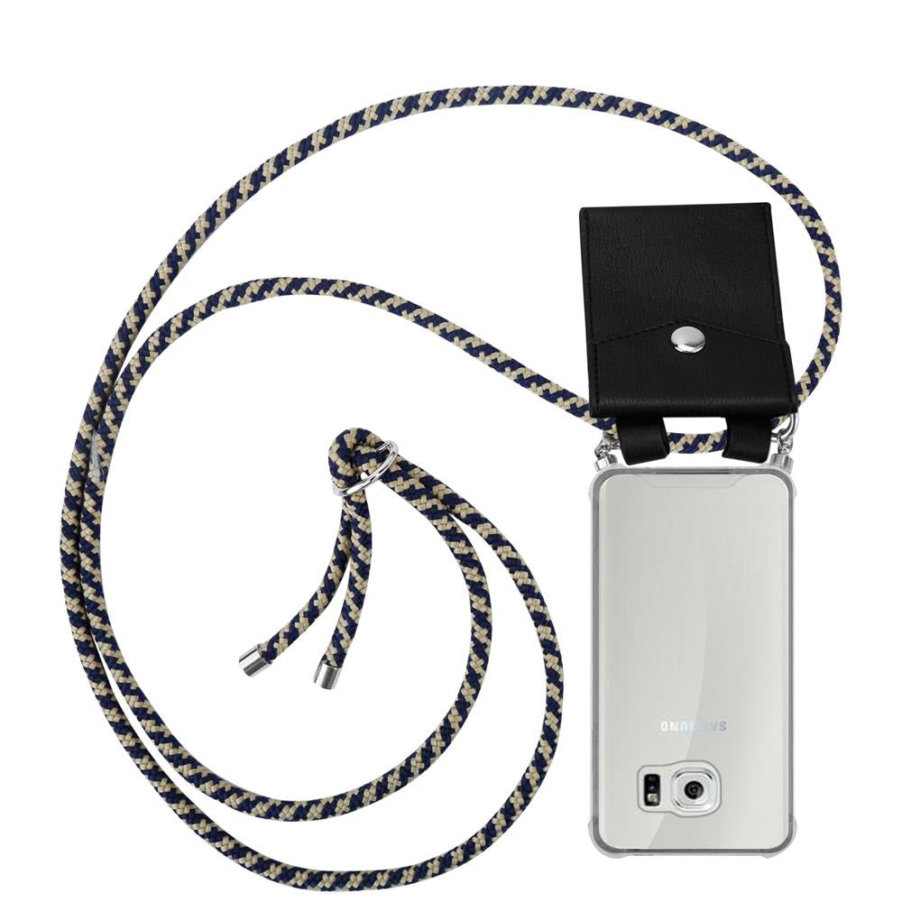 Dunkelblau gelb / Galaxy S6