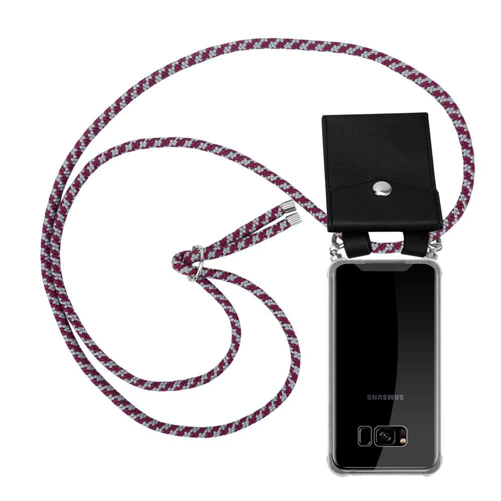 Rot weiß / Galaxy S8 PLUS