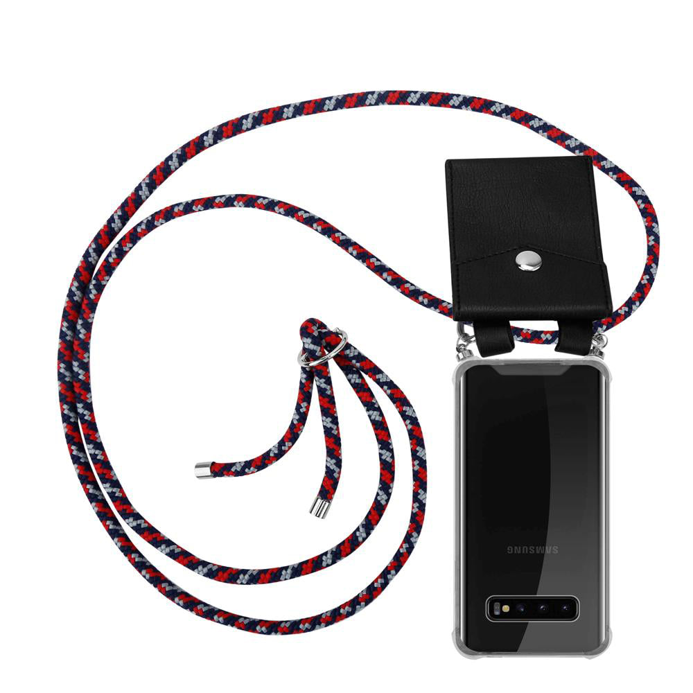 Rot blau weiß / Galaxy S10 PLUS