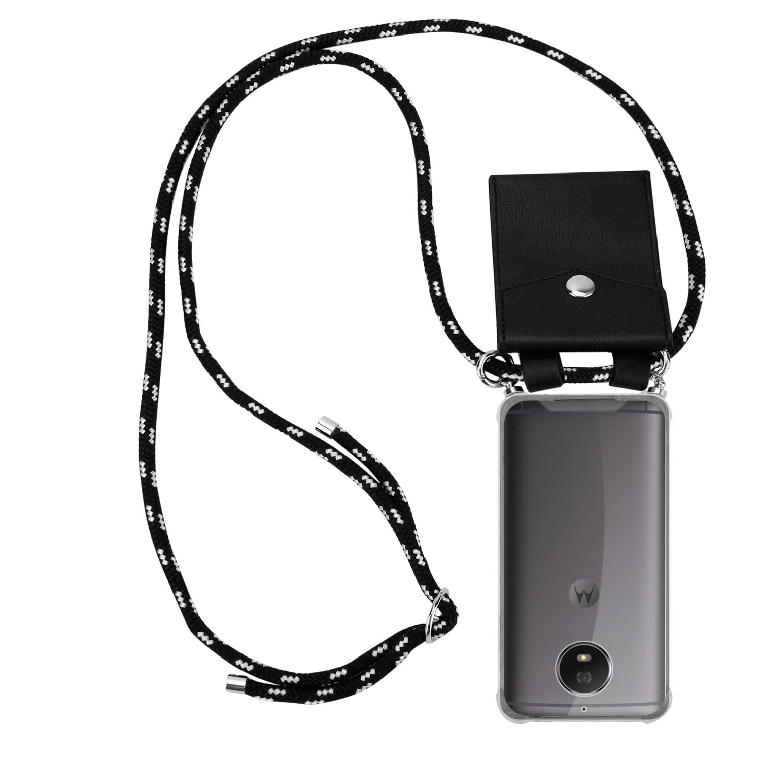 Schwarz silber / MOTO G5S