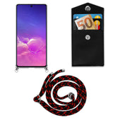 Load image into Gallery viewer, Schwarz rot / Galaxy A91 / S10 LITE / M80s
