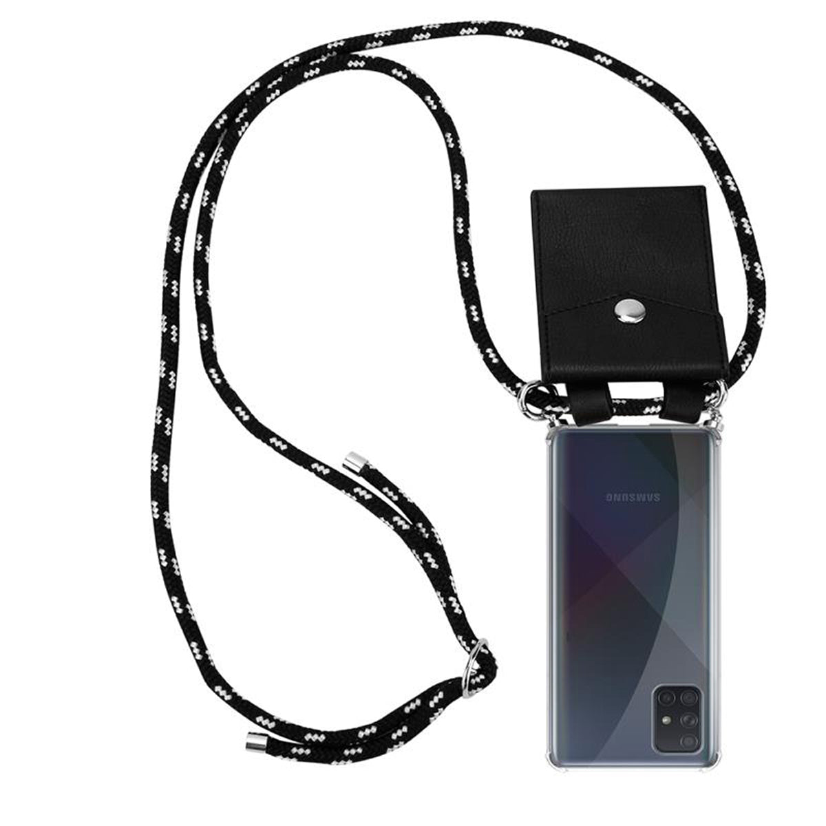 Schwarz silber / Galaxy A71 5G