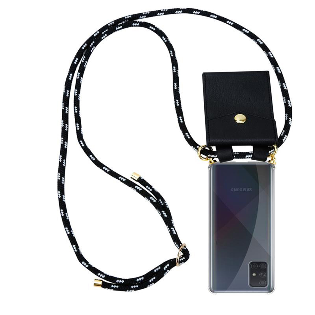 Schwarz silber / Galaxy A51 5G