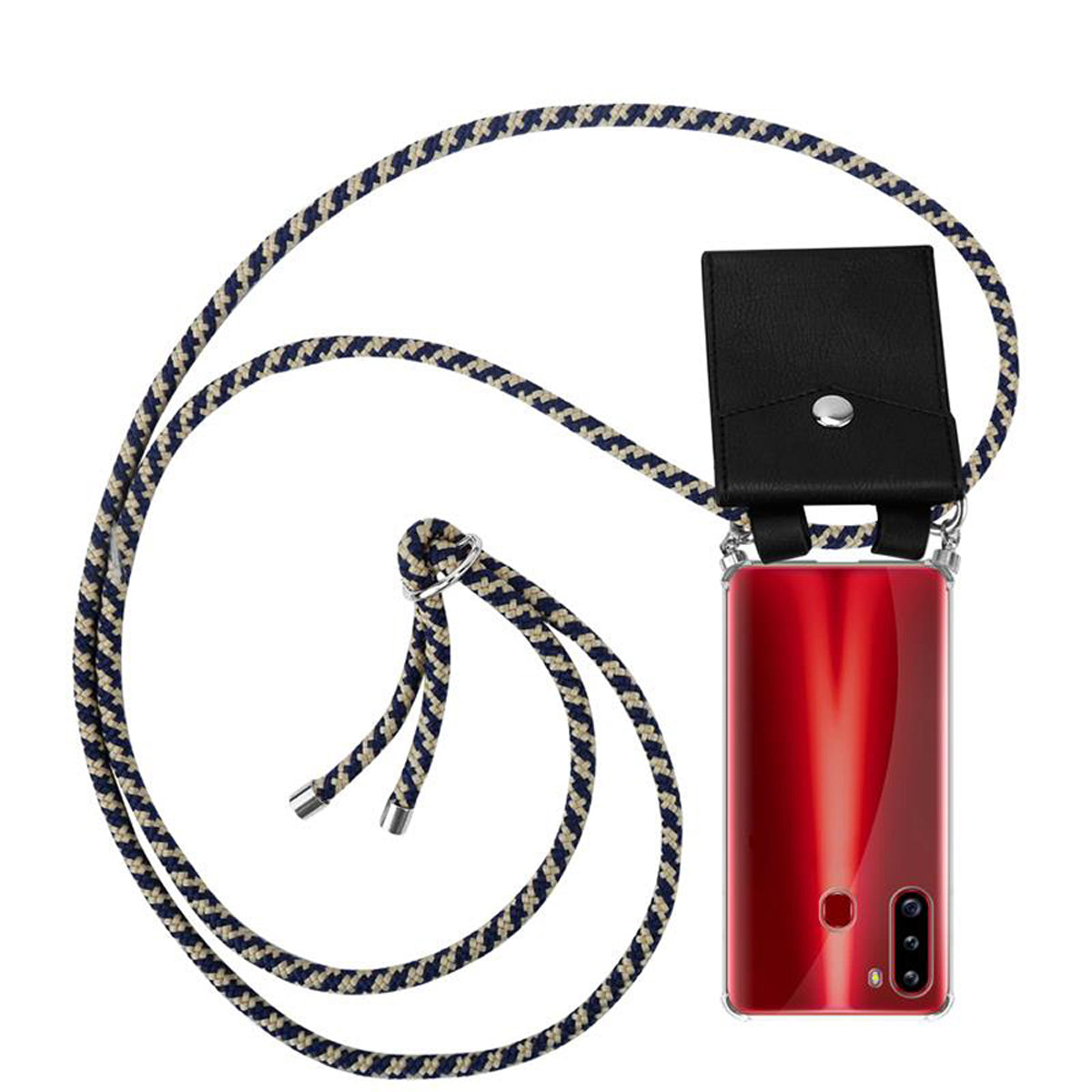 Dunkelblau gelb / Galaxy A21