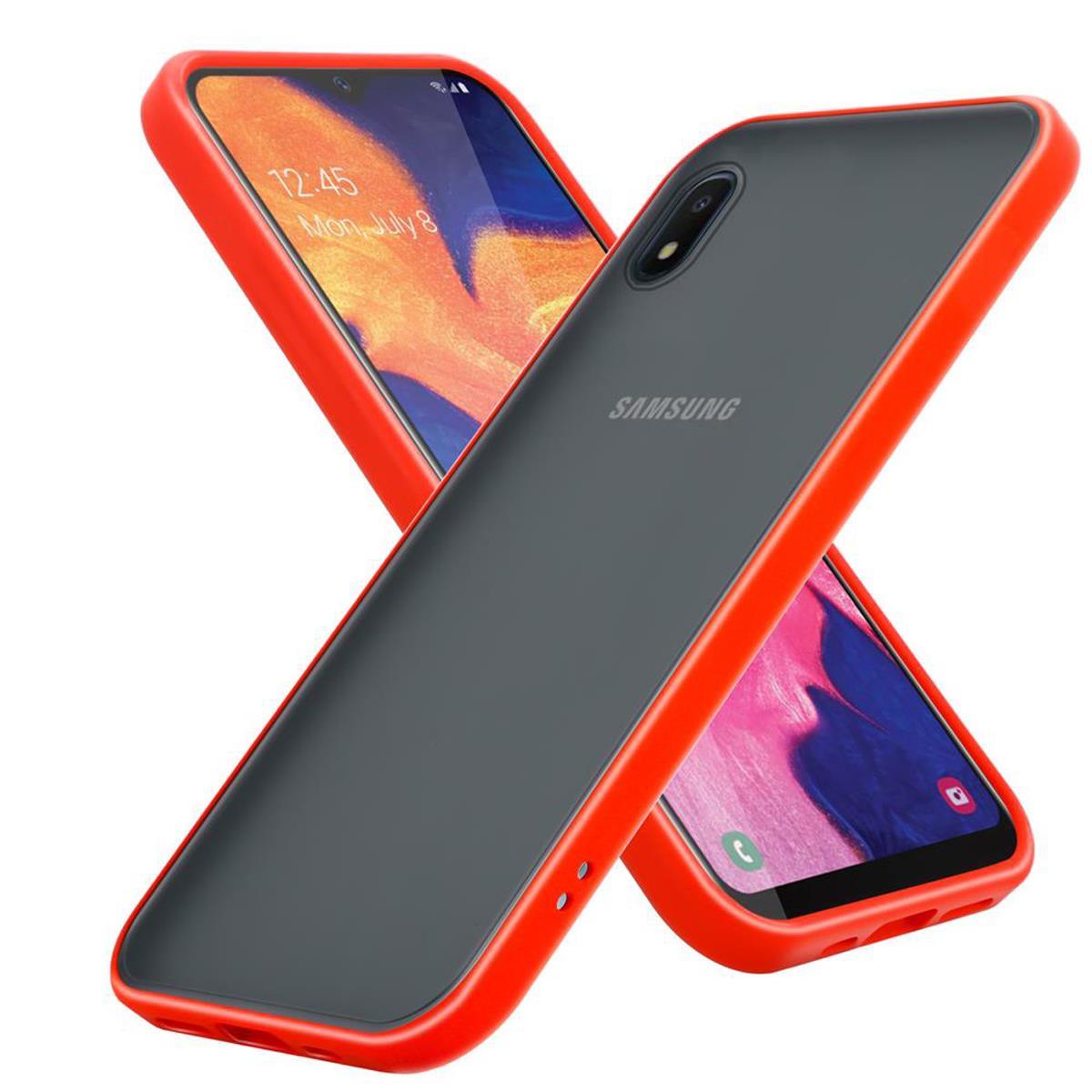 Schwarz rot / Galaxy A10e / A20e