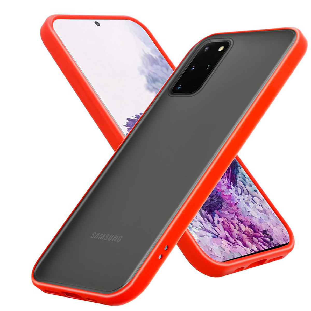 Schwarz rot / Galaxy S20 PLUS