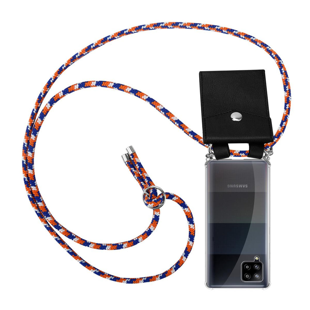 Orange blau weiß / Galaxy A42 4G