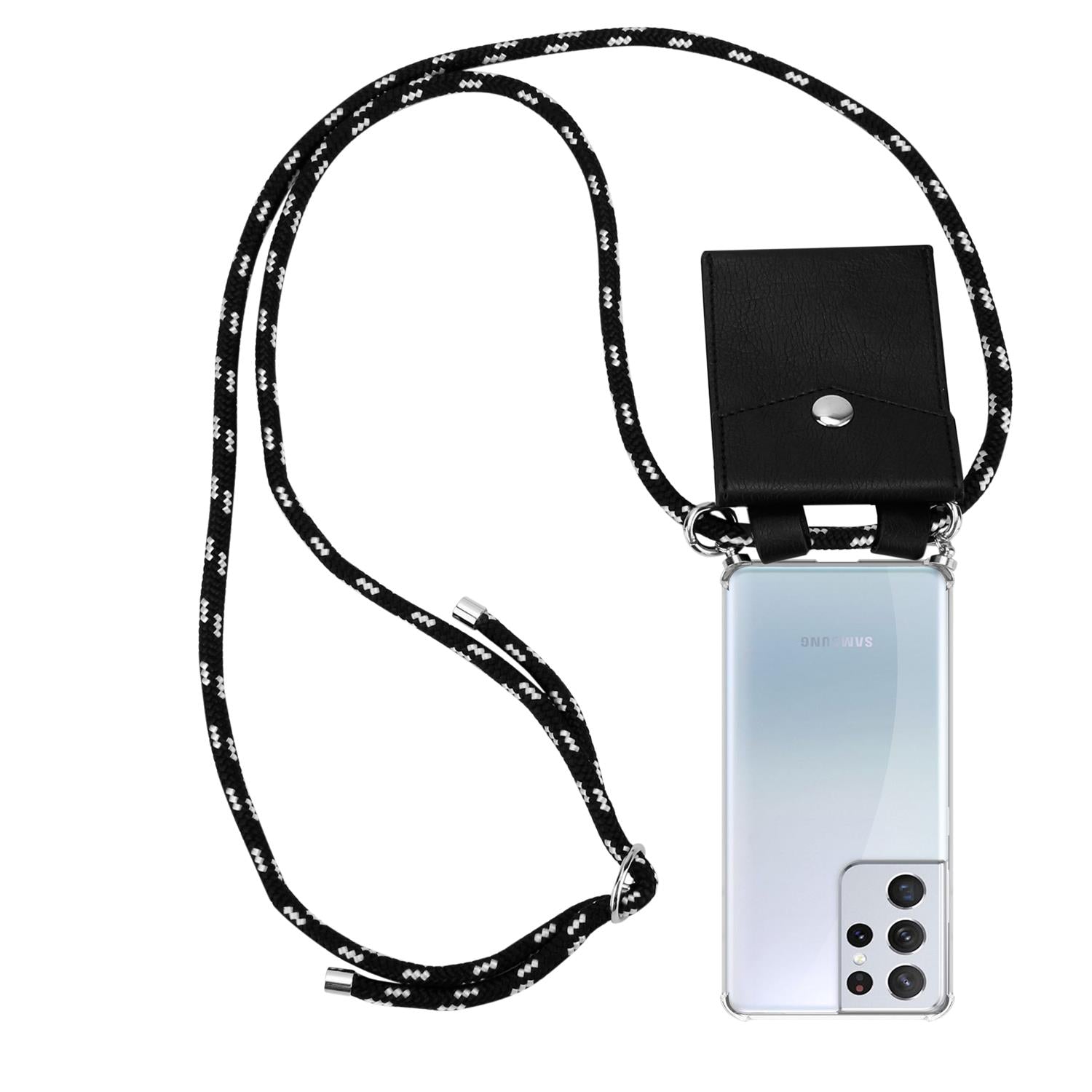 Schwarz silber / Galaxy S21 ULTRA