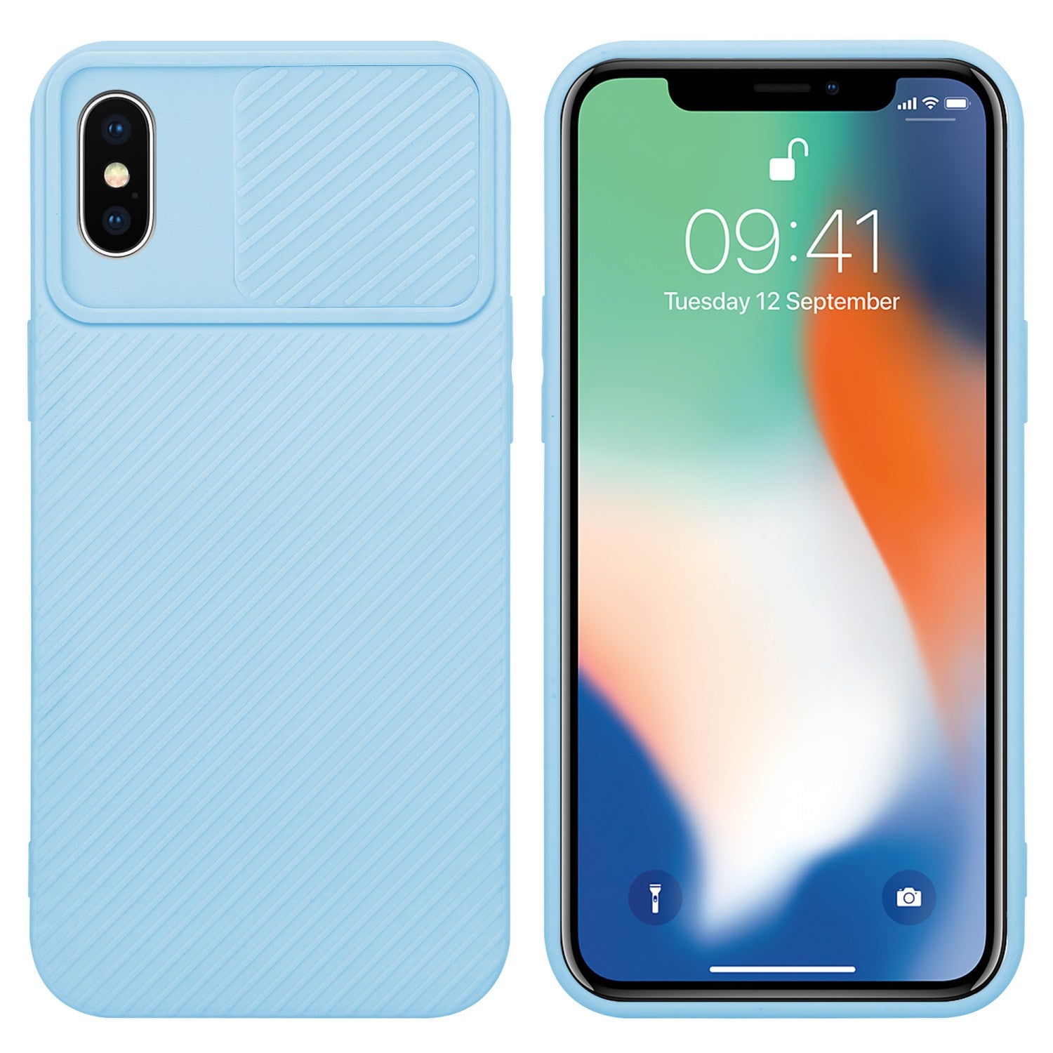 Blau / iPhone X / XS