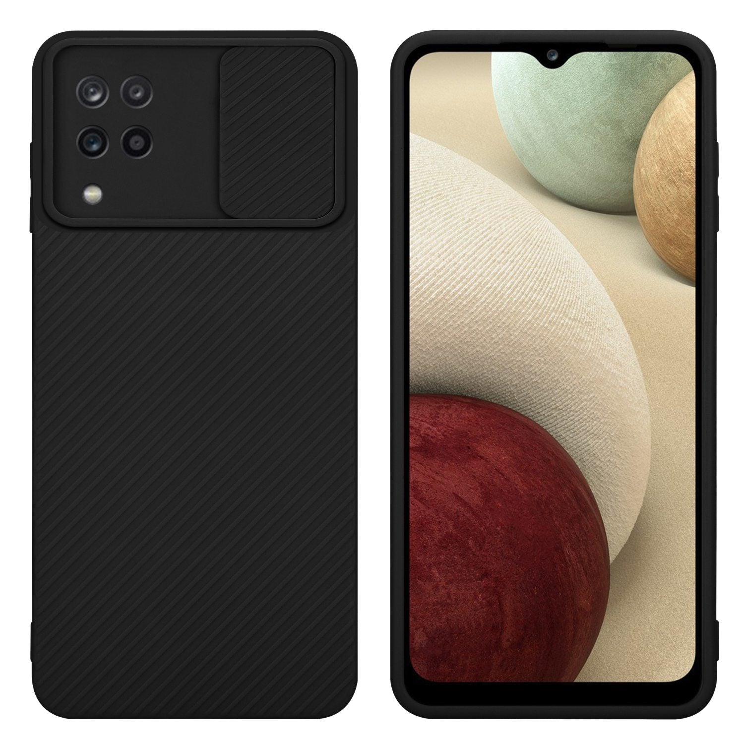 Schwarz / Galaxy A12 / M12